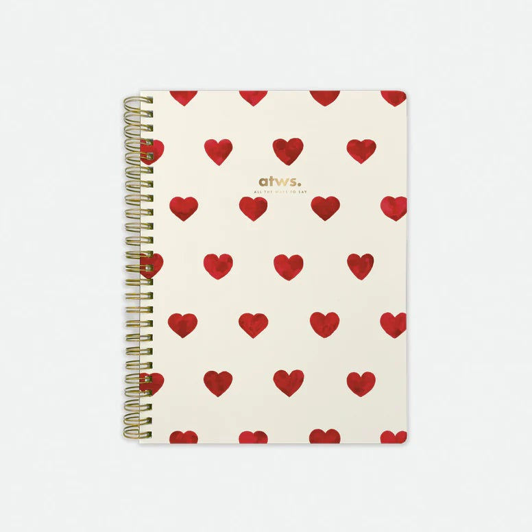 Heart Spiral NoteBook