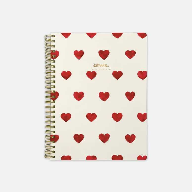 NoteBook à spirale Heart