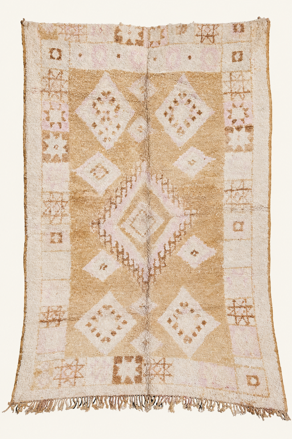 Tapis berbère ancien 285 × 183 cm