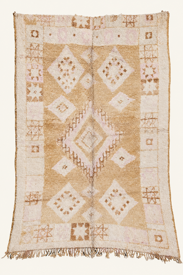 Tapis berbère ancien 285 × 183 cm