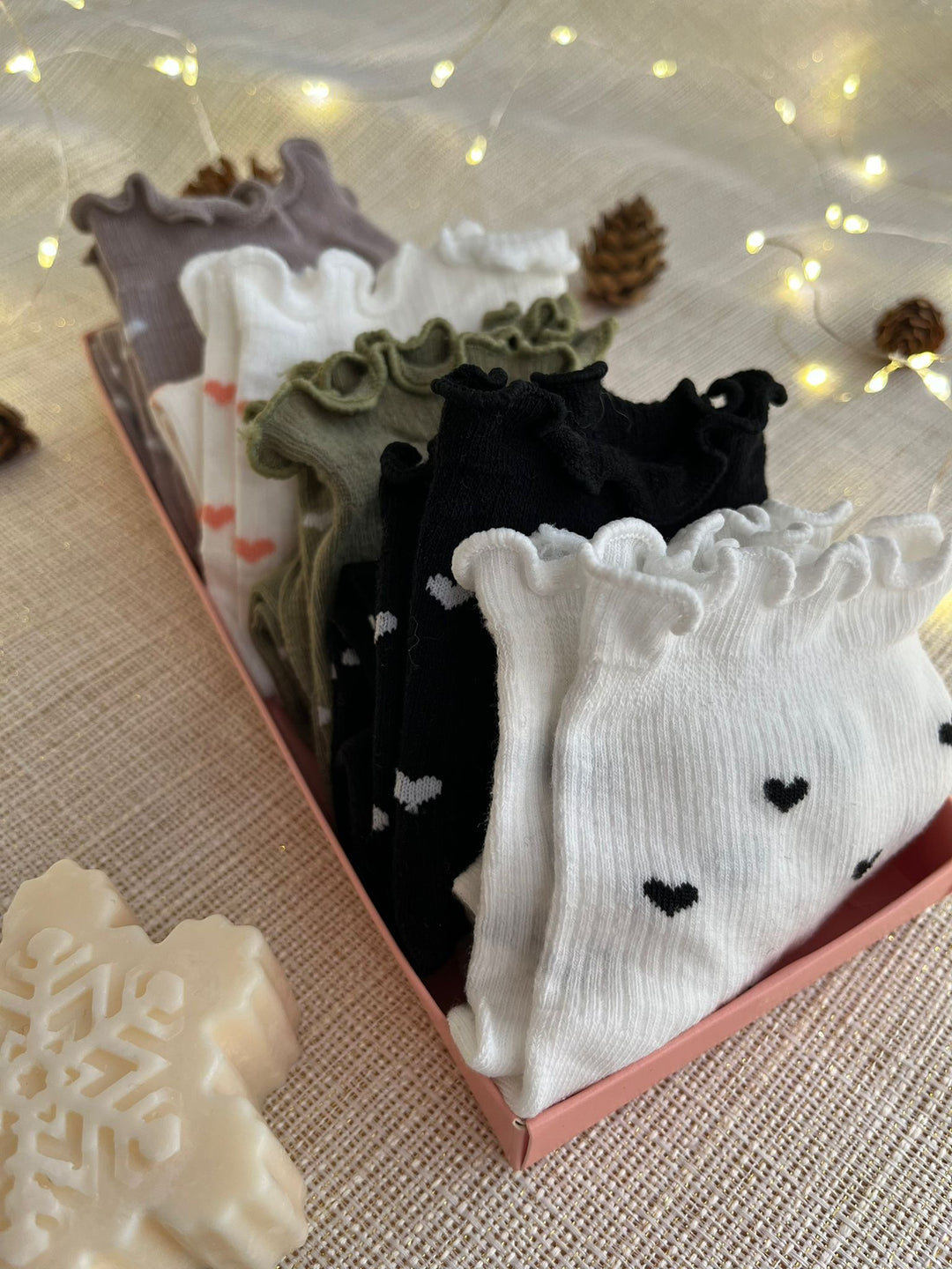 Chaussettes petits ♡ - lot de 5