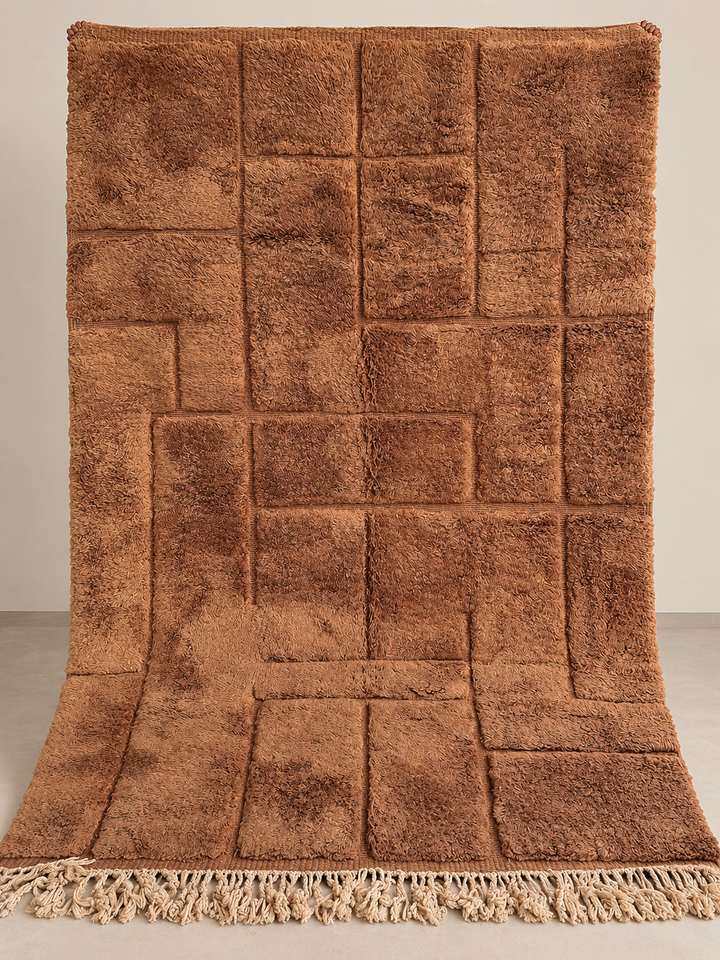 Tapis berbère Mrirt d’exception 294 × 202 cm