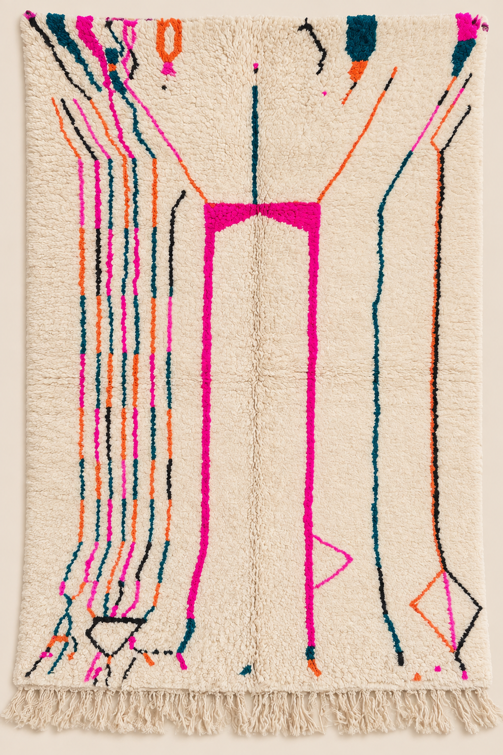 Tapis berbère Azilal 256 × 153 cm