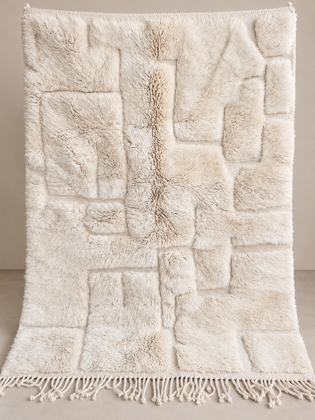 Tapis berbère Mrirt d’exception 206 × 151 cm