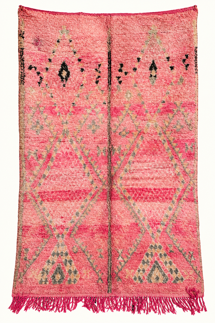 Tapis berbère ancien 325 × 190 cm