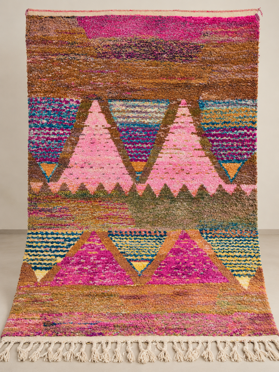 Tapis berbère Beni Ouarain 300 × 211 cm