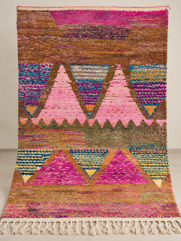 Tapis berbère Beni Ouarain 300 × 211 cm
