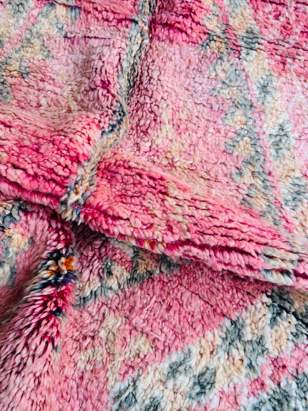 Tapis berbère ancien 325 × 190 cm
