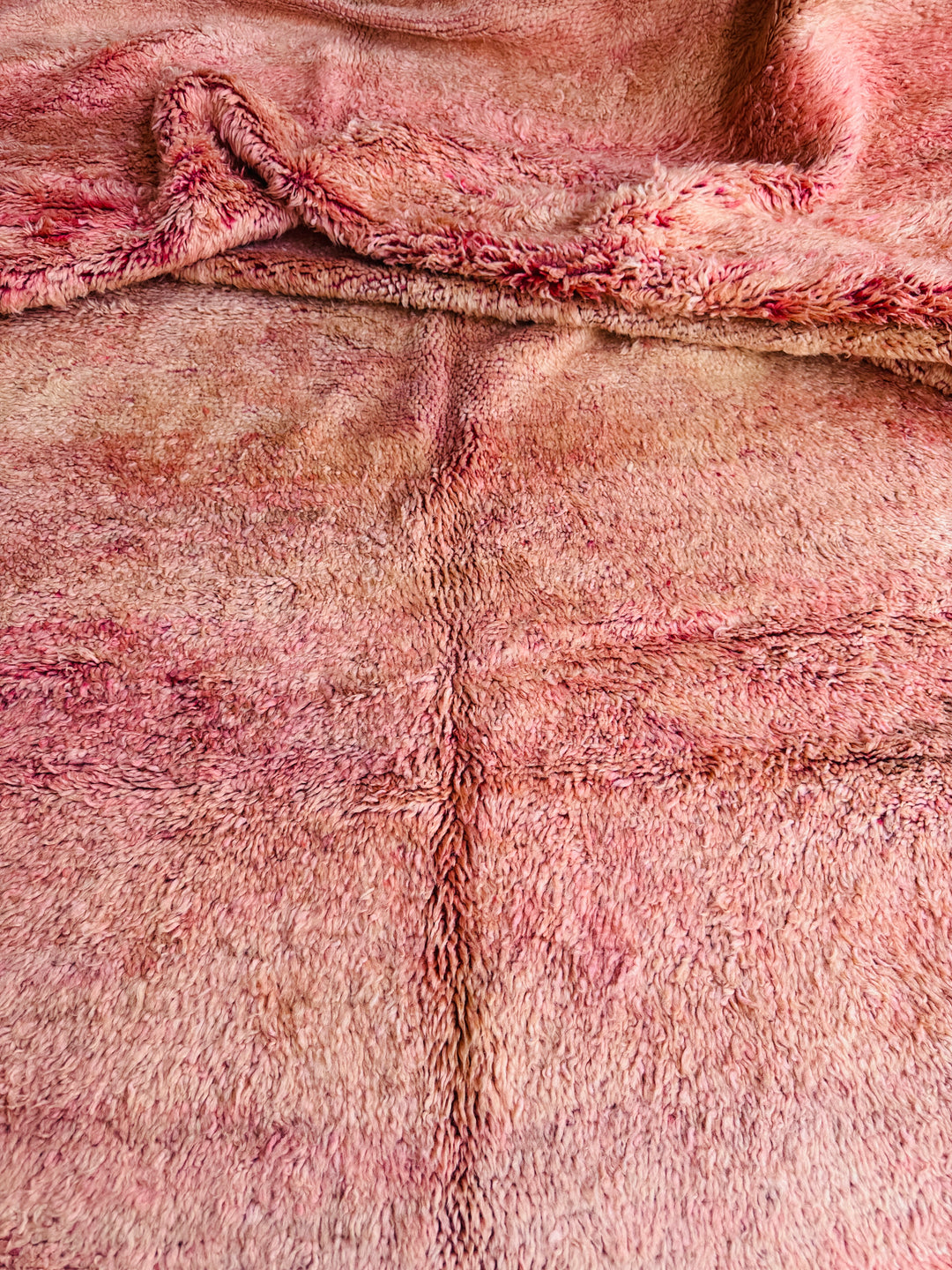 Tapis berbère Boujaad ancien 282 × 203 cm