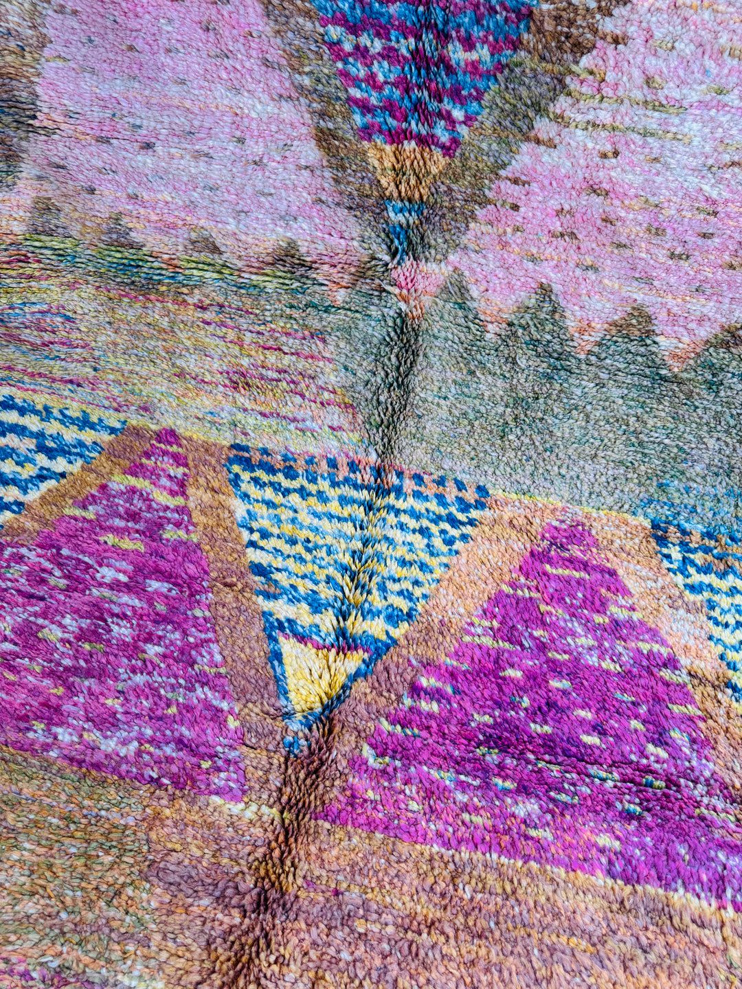 Tapis berbère Beni Ouarain 300 × 211 cm