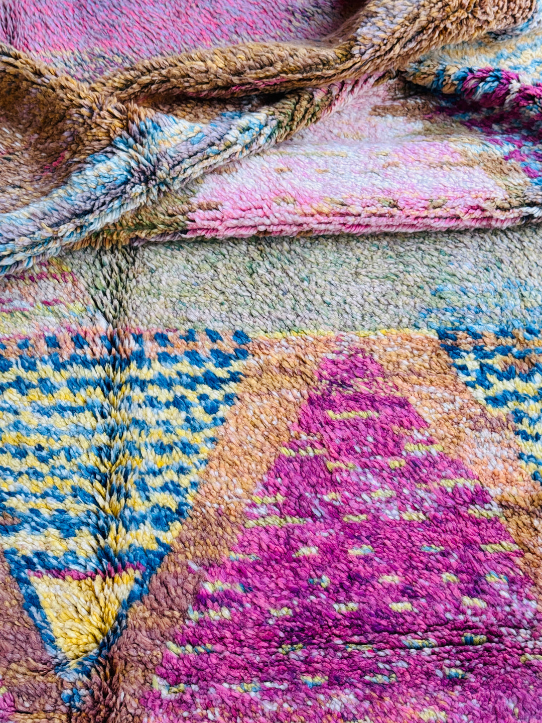 Tapis berbère Beni Ouarain 300 × 211 cm