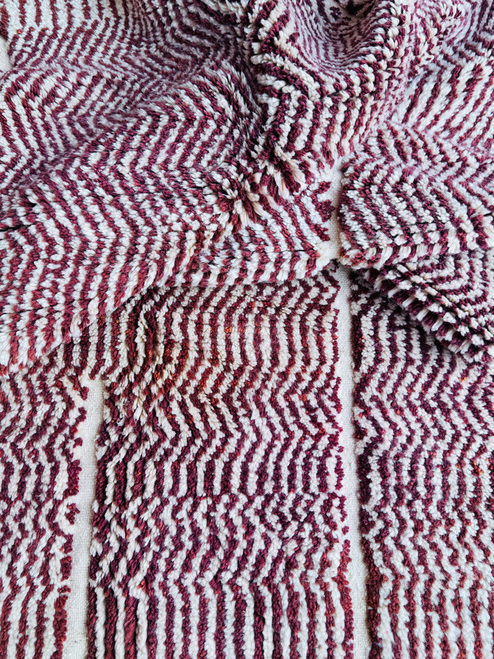 Tapis berbère Beni Ouarain 246 × 156 cm