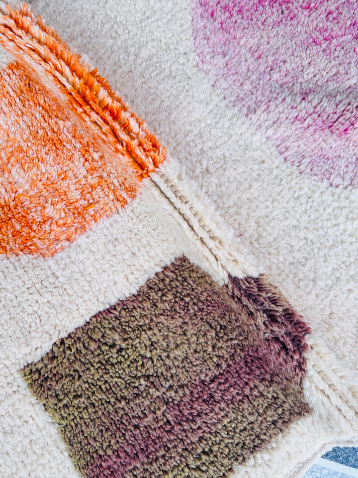 Tapis berbère Beni Ouarain 157 × 103 cm
