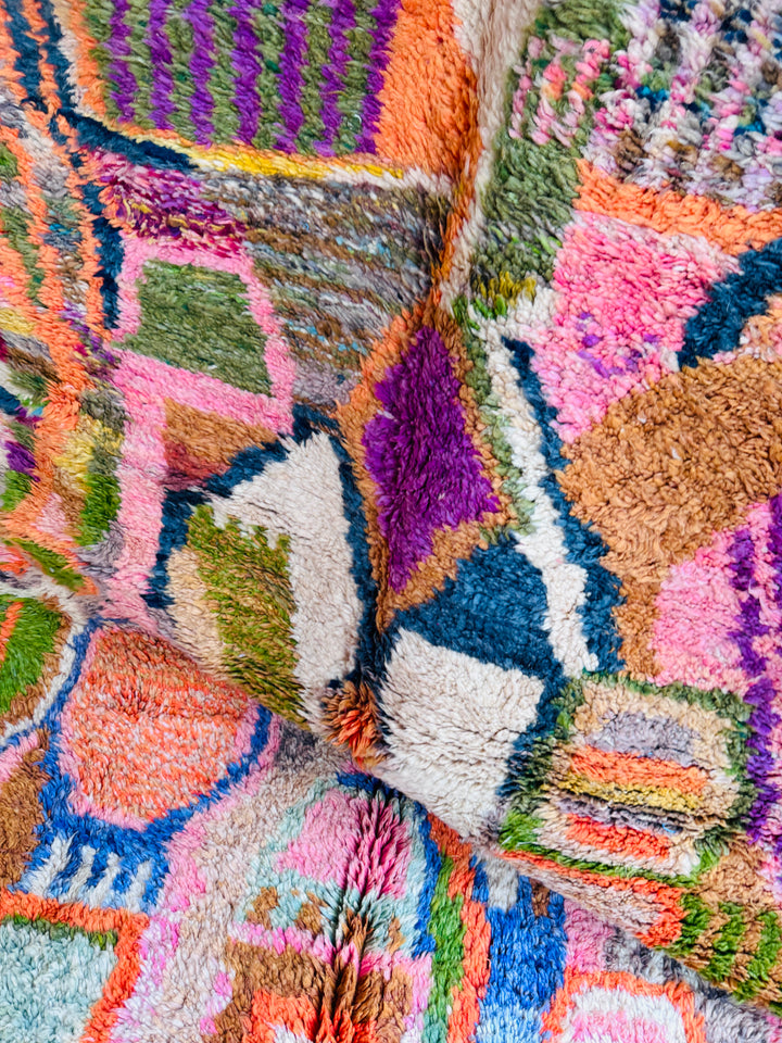 Tapis berbère Beni Ouarain 245 × 166 cm