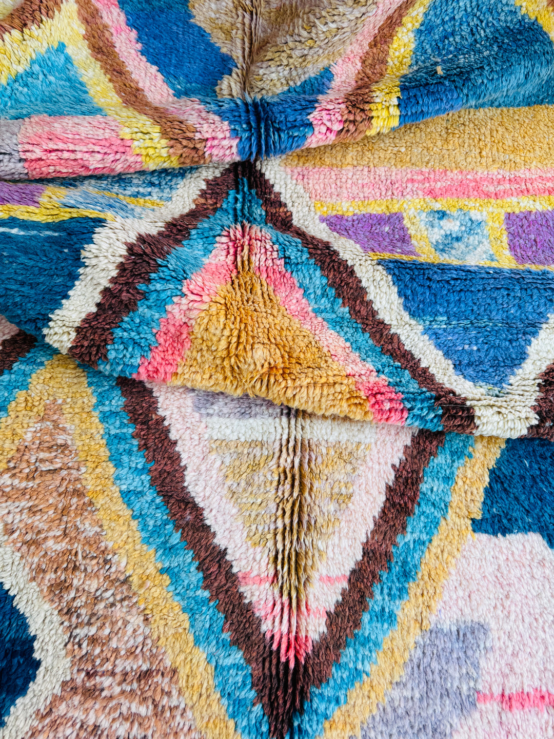 Tapis berbère Beni Ouarain  246 × 164 cm