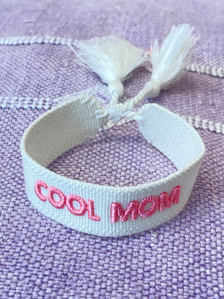 Bracelet tissé Cool Mom