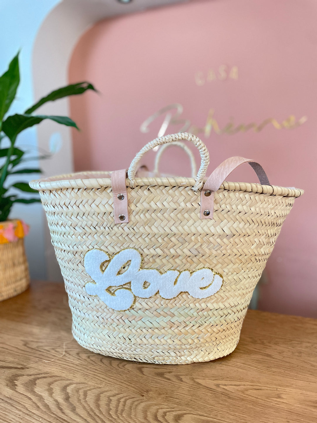 Panier Love Blanc - 2 tailles