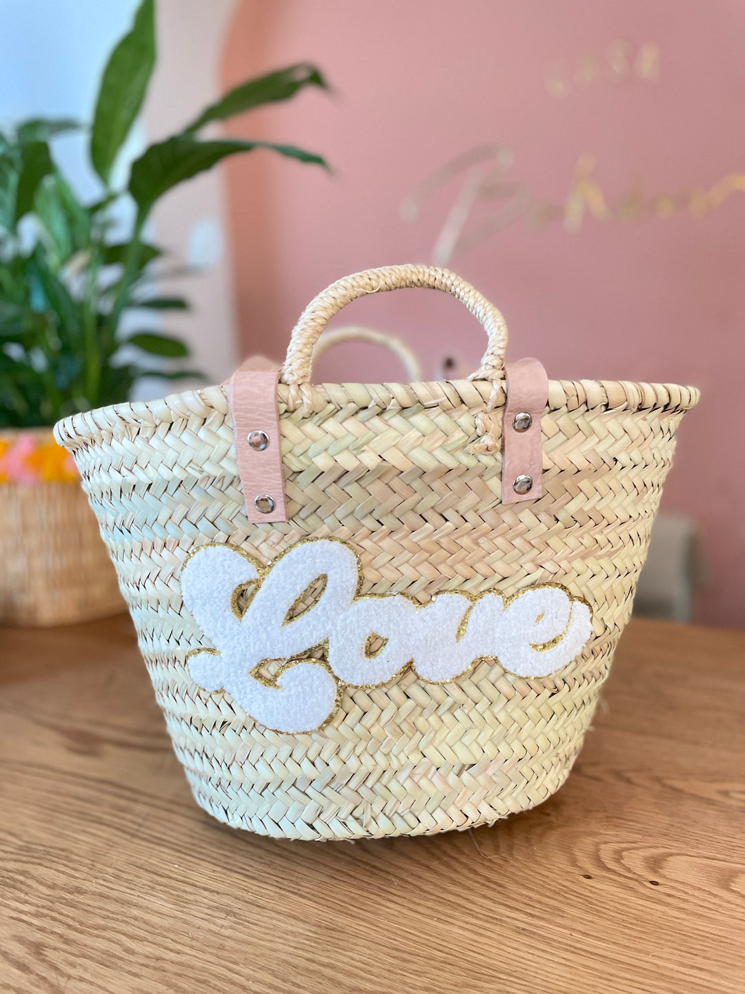 Panier Love Blanc - 2 tailles