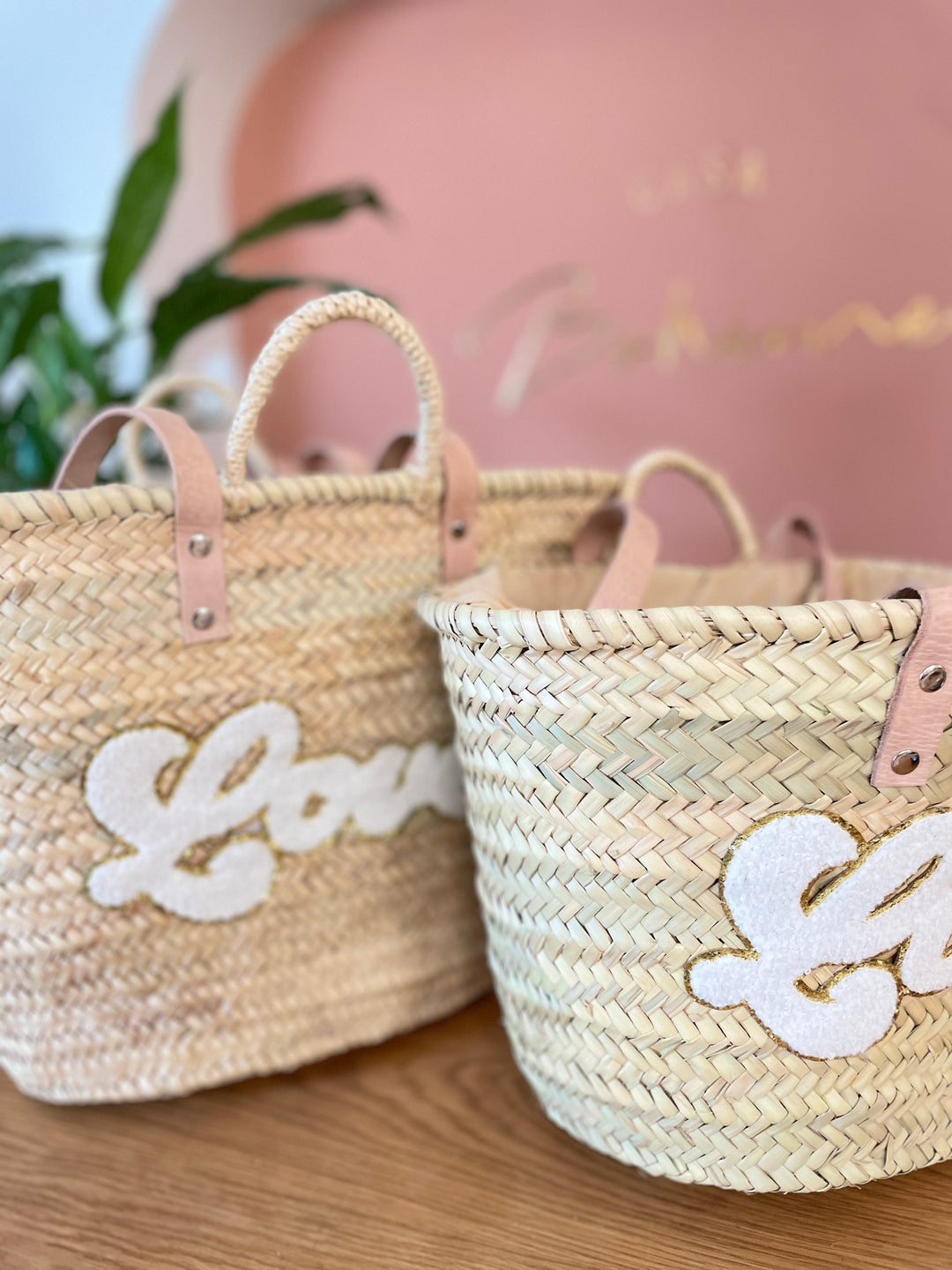 Panier Love Blanc - 2 tailles