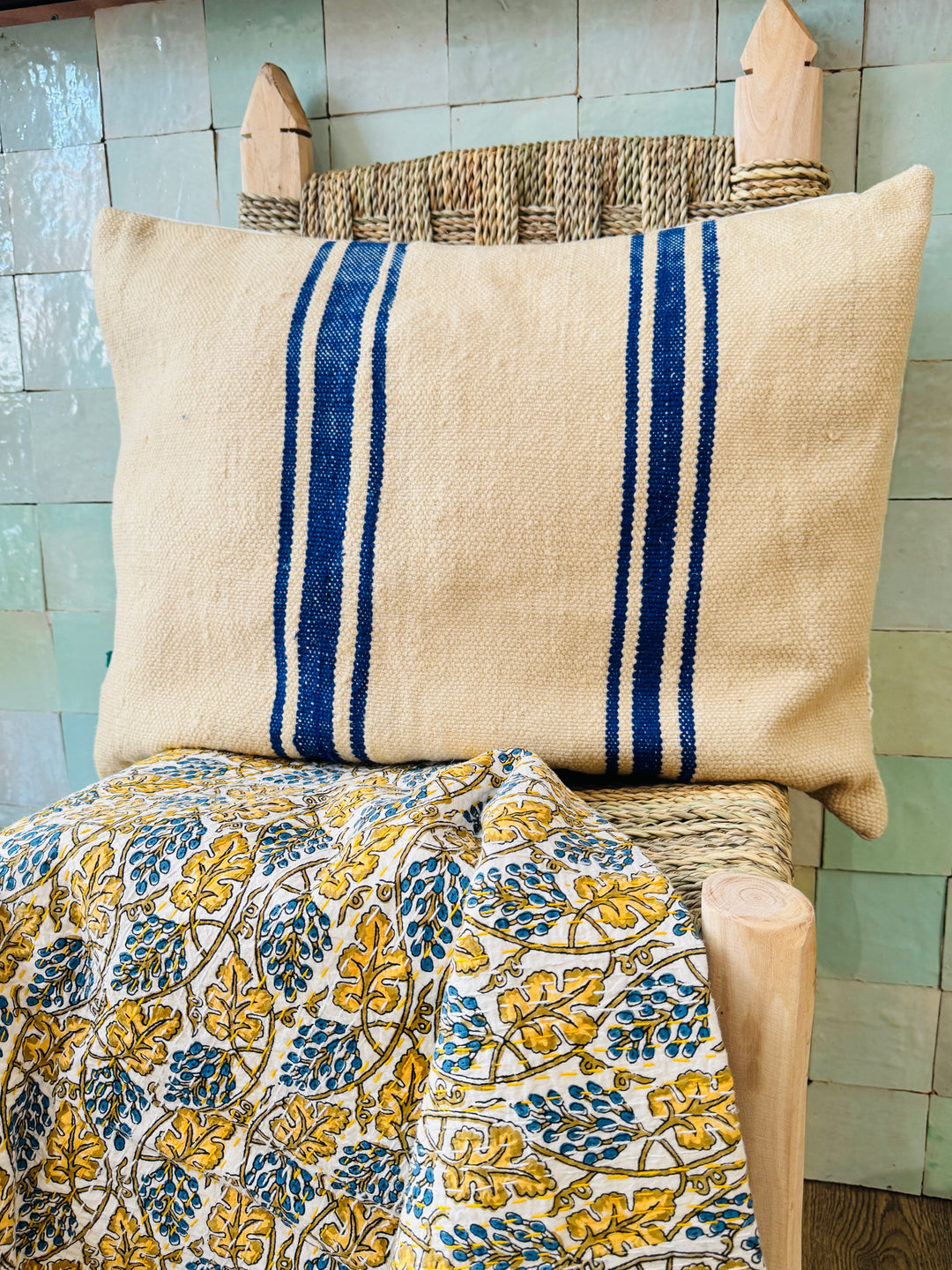 Coussin couvertuve berbère