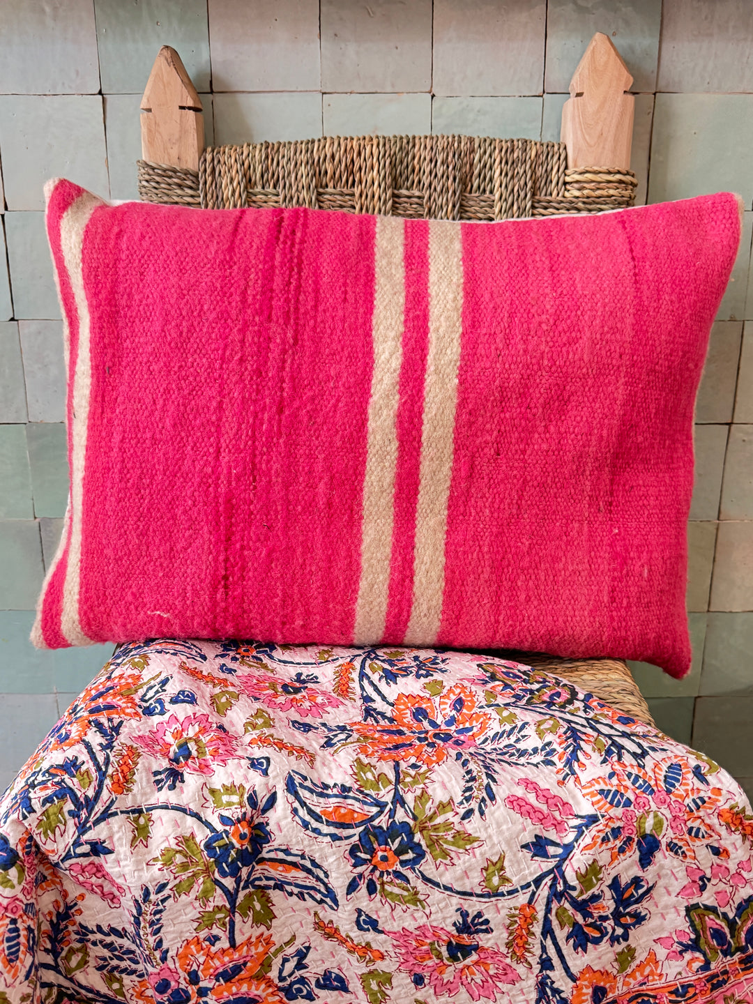 Coussin couvertuve berbère