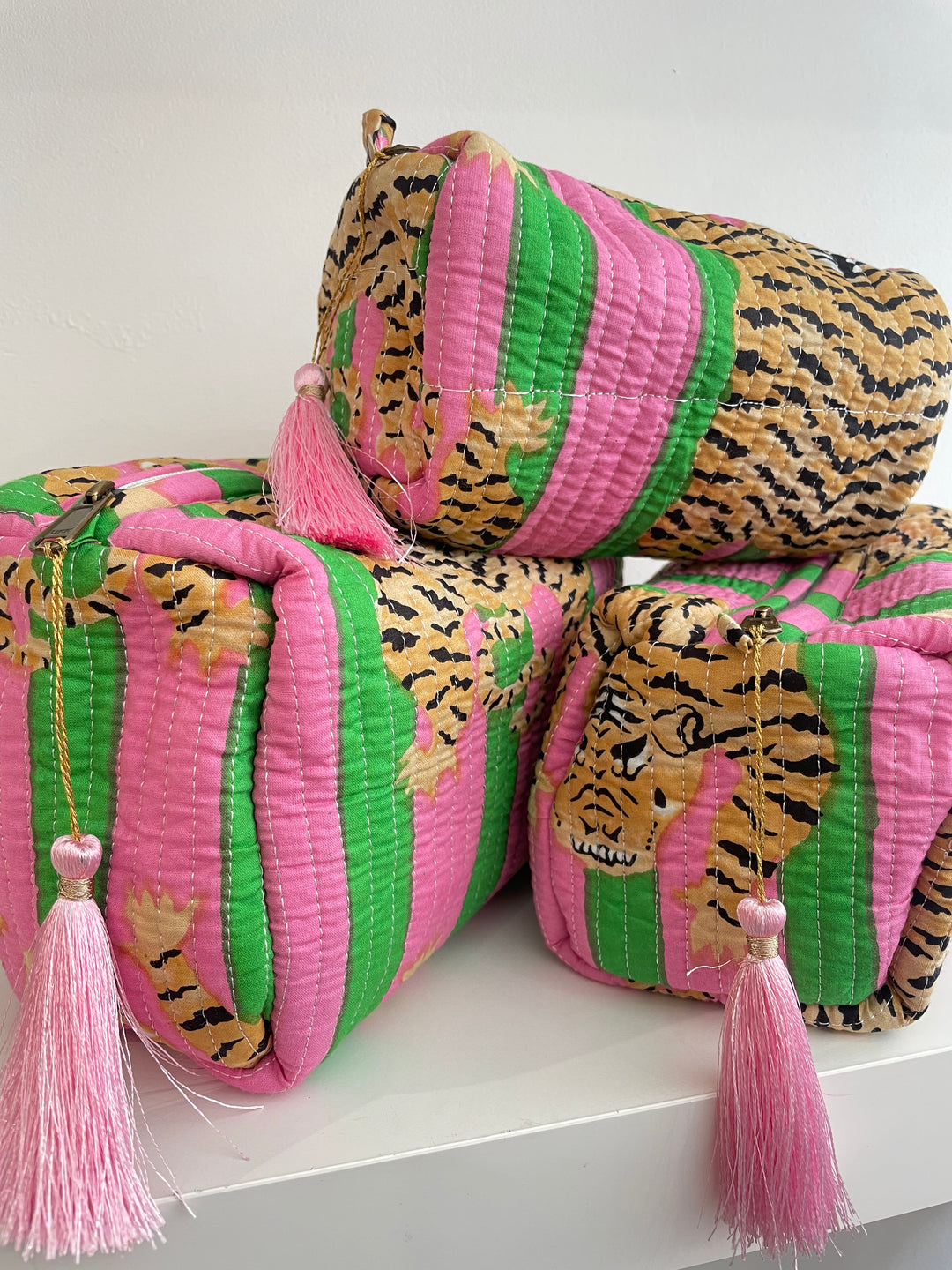 Trousse de toilette - Tigre ROSE