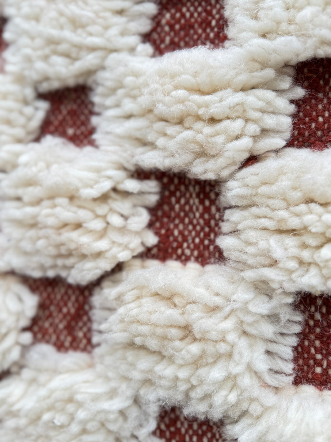 Descente de lit Tapis berbère Beni Ouarain - 108/104cm