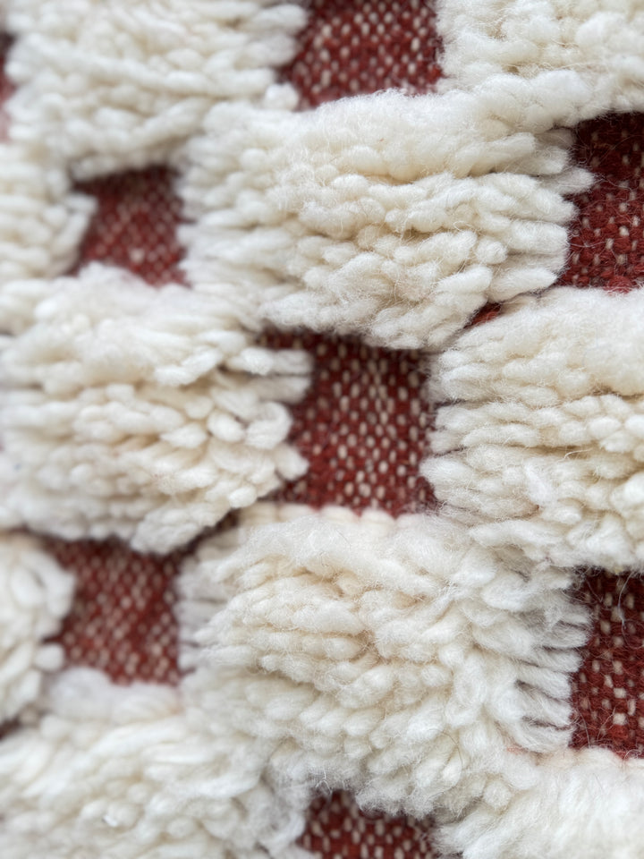 Descente de lit Tapis berbère Beni Ouarain - 108/104cm