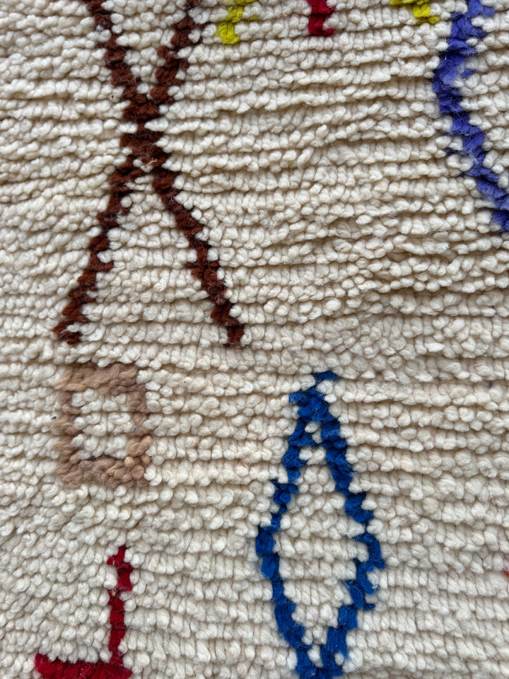 Descente de lit Tapis berbère Beni Ouarain -104/52cm