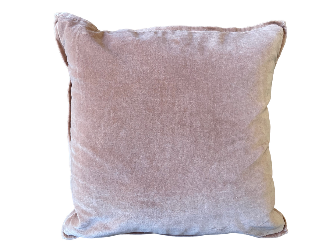 Coussin Velours Nude