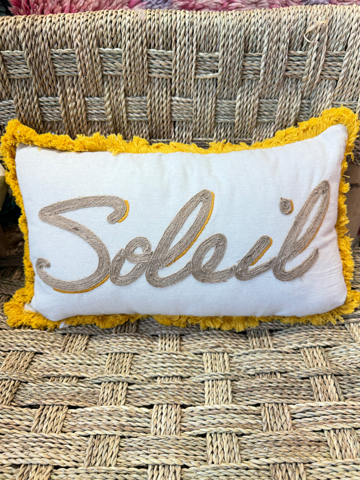 Coussin Soleil