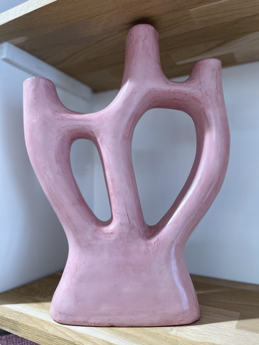 Pink TADELAKT vase