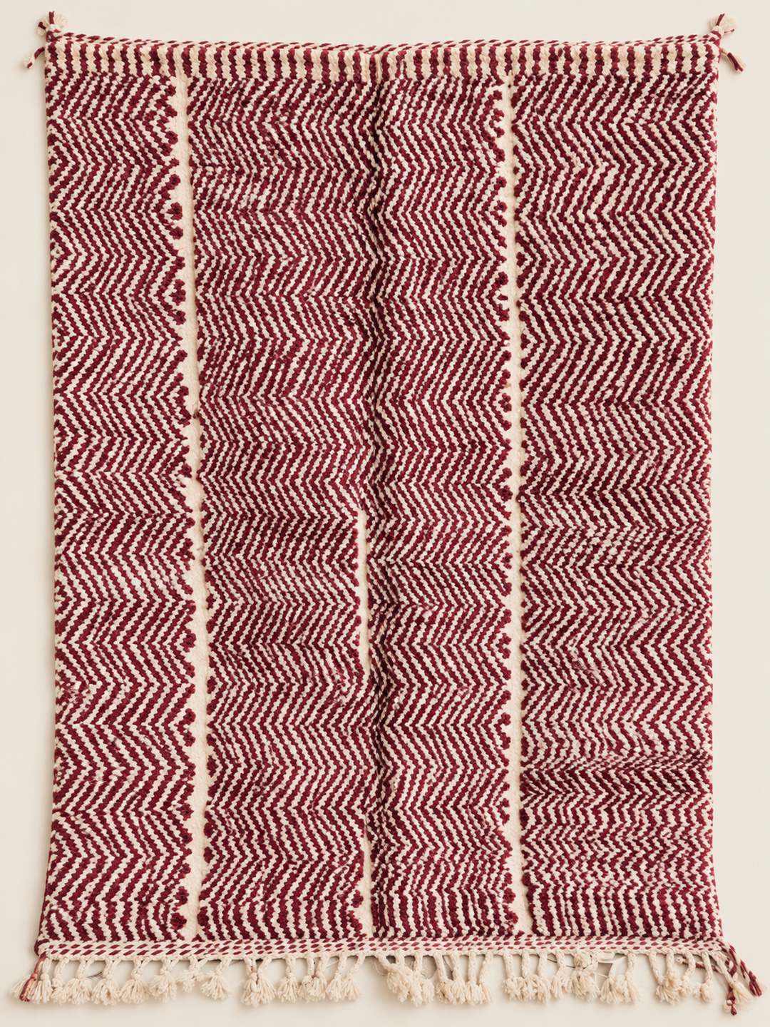 Tapis berbère Beni Ouarain 246 × 156 cm