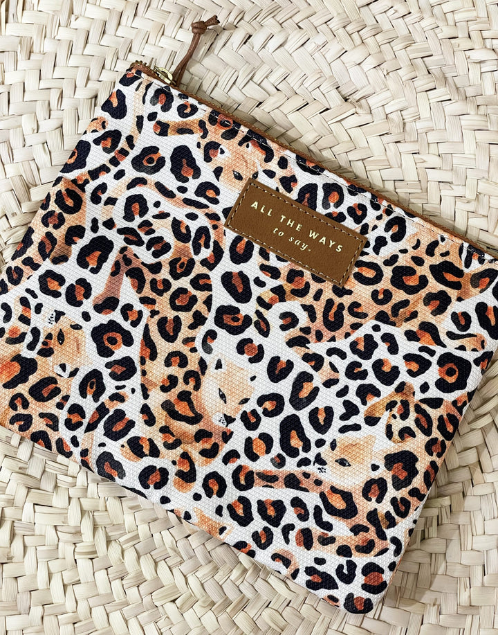 Leopard clutch